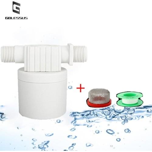 Valve HT-FQF 1/2" 3/4" 1" Automatic Water Level Control Tower Tank Floating Ball Valve Installed In The Bank