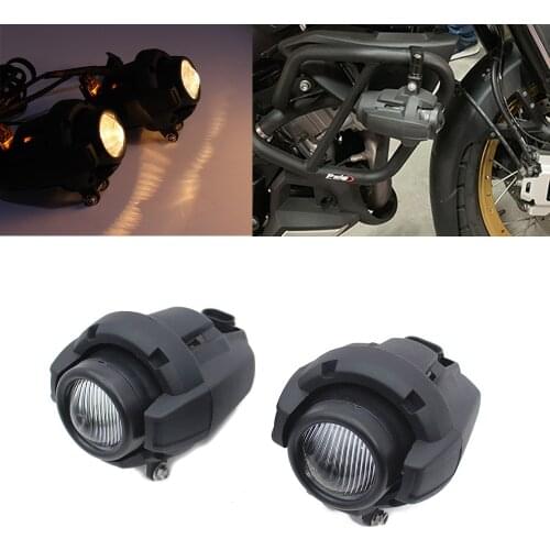 Fog Light Front Foglight Set Safety Fog Lamp DC 12V For BMW K1600 R1200GS Adventure Motorcycle Nebelleuchte