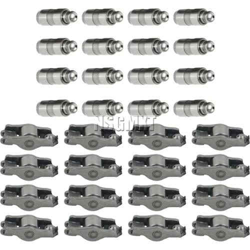 AP01 16x rocker arms & valve tappets For Audi A3 Seat Ibiza Leon Skoda Octavia VW Golf Touran 6L1 1M1 1.4 FSI 16V 036109411D