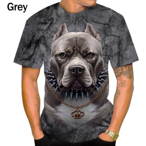 Unisex Funny Cute Dog 3D Printed Summer Casual Cool T-shirt