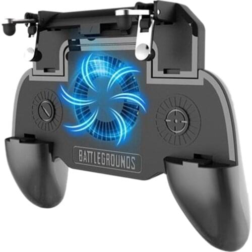 Mobile Game Controller K20 Six Finger Gamepad Triggers All-In-One Gamepad Joystick Control for IOS Android Mobile Phone