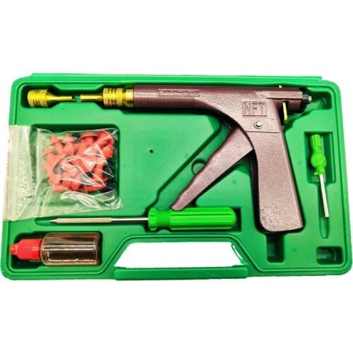 Professional Tubeless Wheel Vacuum Tire Repair Tool Kit Vacuum Tire Repair Gun Kit With Mushroom Head