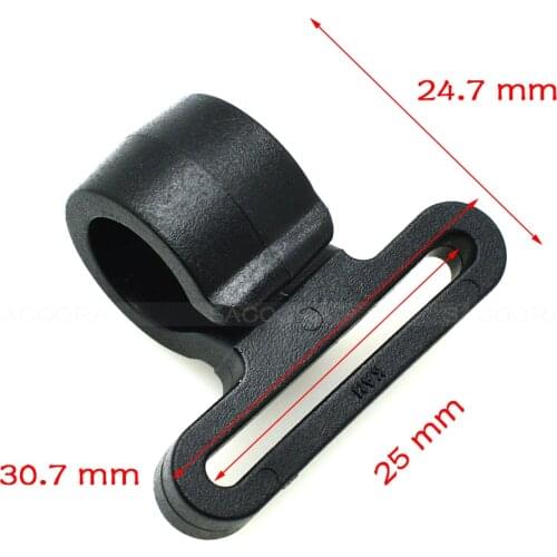 1"Plastic Snap Hooks Backpack Buckles Black Webbing 25mm 1000pcs/Pack