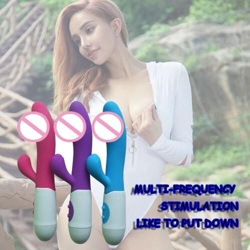 Adult Sex Toy G spot Vibrator Double Vibrate Stimulation Clitoral Massage Stick Female Masturbation Emulator -40