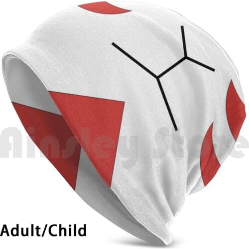 Anbu Cat Style Beanies Knit Hat Hip Hop Anbu Clan Family Symbol Red Cat Anime Cosplay Nara Kitsune