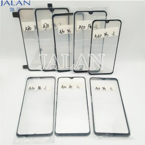 5pcs For Samsung A70 digitizer screen glass with oca
