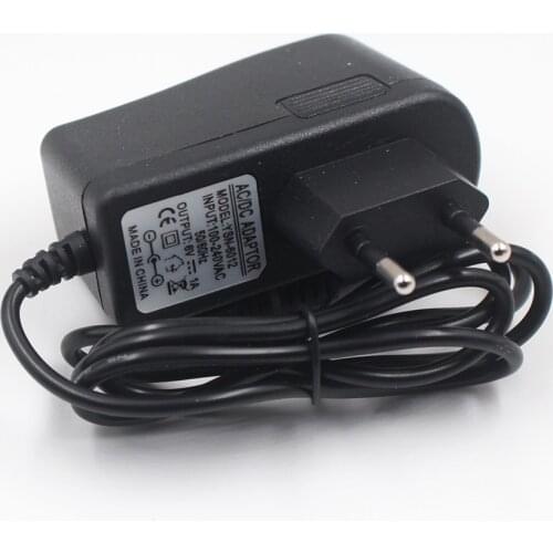 6V1A Power Charger AC 100V-240V Converter Adapter DC 6V 1A 1000mA Power Supply EU Plug DC 5.5mm x 2.1mm 1PCS