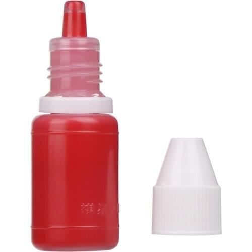 1Pcs Silicone Stamp Diary Card Making Diy Supplies 10ml Colourful Photosensitive Ink Dye Refill Ink Stamp Planner Scrapbooking