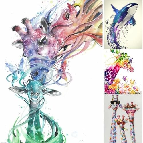 2021 5D DIY Diamond Painting Cartoon Animal Art Painting Full Round Diamond Embroidery Mosaic Kit High Quality Handmade Products