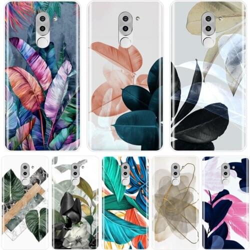 Back Cover For Huawei Honor 4C 5C 6C 6A Pro Silicone Aesthetic Flower Floral Leaf Art For Huawei Honor 4X 5A 5X 6 6X Phone Case