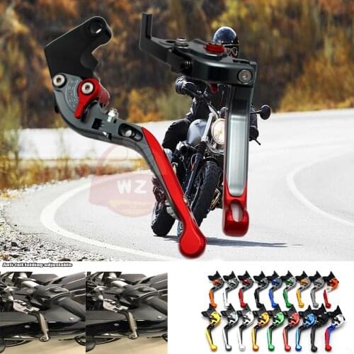 For SUZUKI GSXR GSX-R 600 750 1000 K1 K2 K3 K4 K5 K6 K7 K8 K9 Motorcycle Accessories CNC Adjustable Folding Brake Clutch Levers