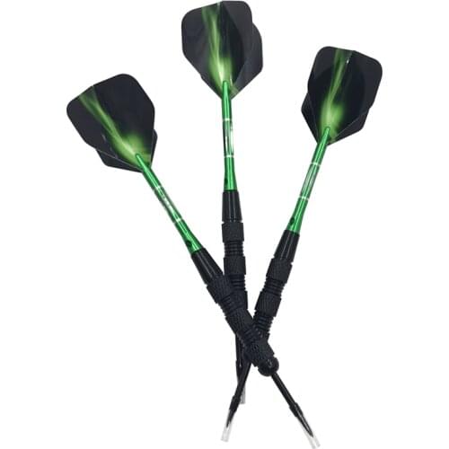 New Darts High-quality 3Pcs/set Steel Pointed Darts Professional 20g Indoor Sports Entertainment Dart Green Shafts Flight