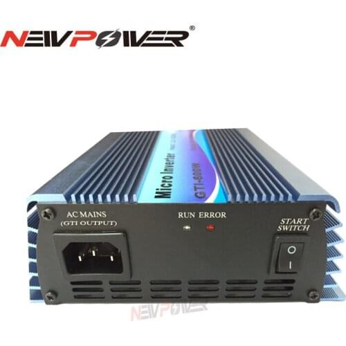 MPPT Solar Grid Tie Inverter 600W DC24V 12V to AC110V AC240V Battery Discharge 50HZ/60HZ Auto control Pure Sine Wave Inverter