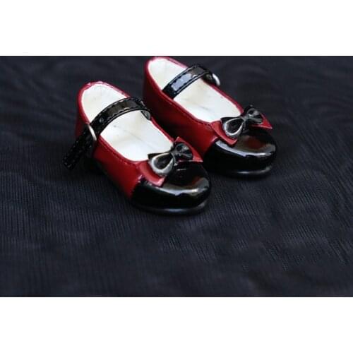 1/4 scale BJD bow leather shoes boots for BJD MSD doll accessories,Not included doll and other accessories A0555