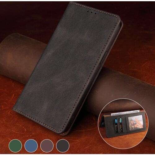 Leather Wallet Case for Samsung Galaxy A01 A02 A02S A10 M10 A10S A11 A12 A20S A20E Luxury Flip Cover Coque Card Holder Magnetic