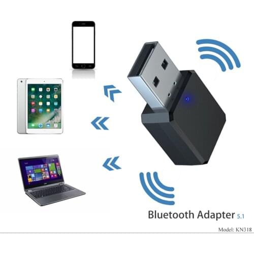 Lightweight Wireless USB Bluetooth 5.1 Receiver Adapter 3.5mm AUX Home Stereo Car HIFI Audio Adapter Dongle For Handsfree Call