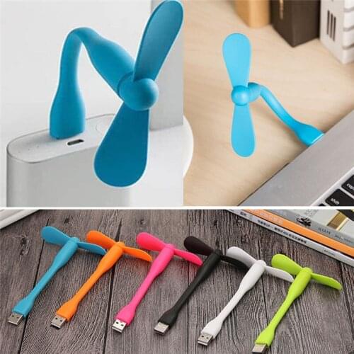Travel Mini USB Cooling Fan Gadget Charge For All Power Supply USB Output