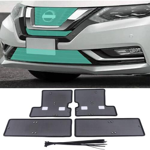Front grille inserted into the insect-proof net cover decorative protective cover For Nissan X-Trail T32 Rogue 2017-2020