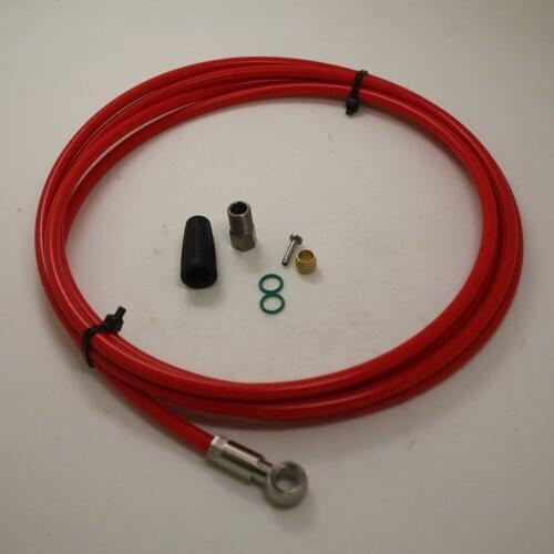 Bike Shifters Derailleur Brake Cables Braided Yarn + Nylon Bicycle Brake Hose Kit For SHIMAN SLX XT XTR Bike Shifter Brakes Line