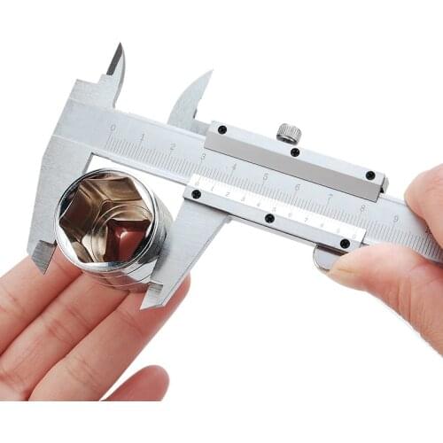 Metal 0-150mm/0.02mm Carbon Steel Vernier Caliper Gauge Micrometer Measuring tool Instruments calipers