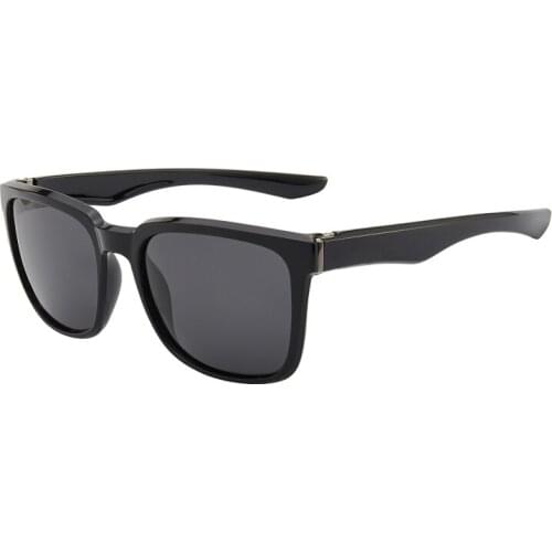 Simple Men Polarized Sunglasses Vintage Driving Women Black Eyewear For Driver Rectangle Shades Oculos masculino Anti-UV Unisex