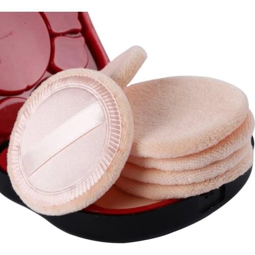 New Arrivals 6PCS Women Beauty Facial Face Body Powder Puff Cosmetic Beauty Makeup Foundation Soft Sponge Girl Lady Gift