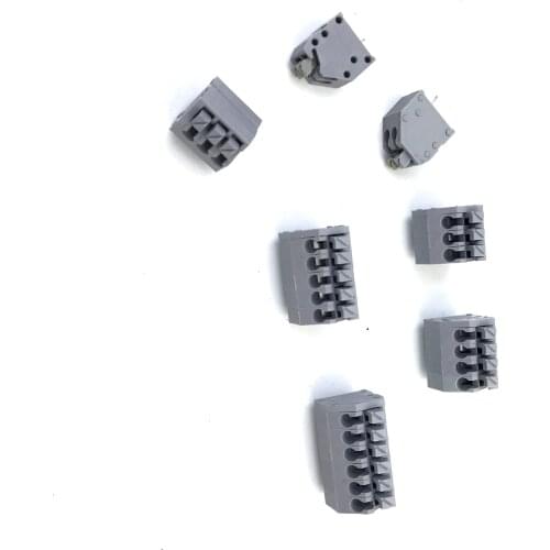 Spring PCB connection terminal KF250-2.5mm/2.54mm/3.5mm/7.0mm spacing screw-free spring press terminal can be spliced 250A/250B
