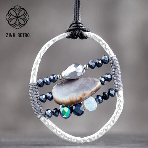 Vintage Long Chains Around the Neck Accessories Costume Jewlery for Women Pendants Necklace Fashion Collar Suspension Chokers