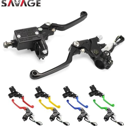 Off-Road Dirt Pit Bike Universal Front Brake Master Cylinder Clutch Lever Handle Perch 7/8" 22mm Handlebar Motocross Accessories