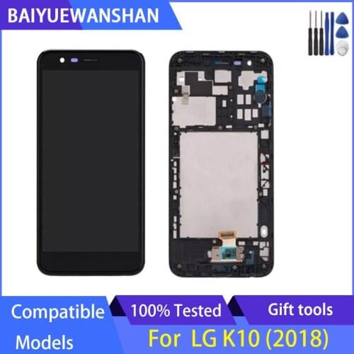 5.3" For LG K10 2018 K11 LCD Display With Touch Screen Digitizer Panel Assembly With Frame Replacement Parts