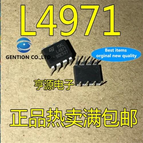 10Pcs L4971 DIP-8 in stock 100% new and original