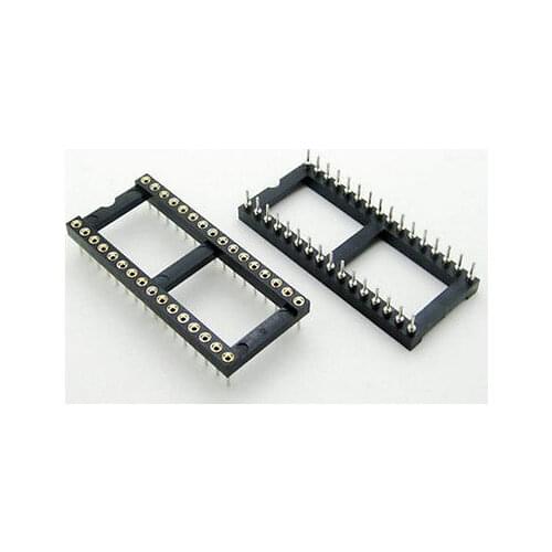 15PCS 32 Pin Round DIP IC Socket Adapter 32Pin Pitch 2.54mm Connector