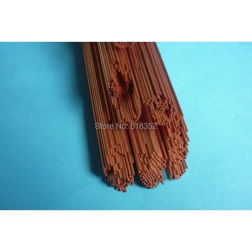 2.9mmx500mm Single Hole Ziyang Copper Electrode Tube for EDM Drilling Machines