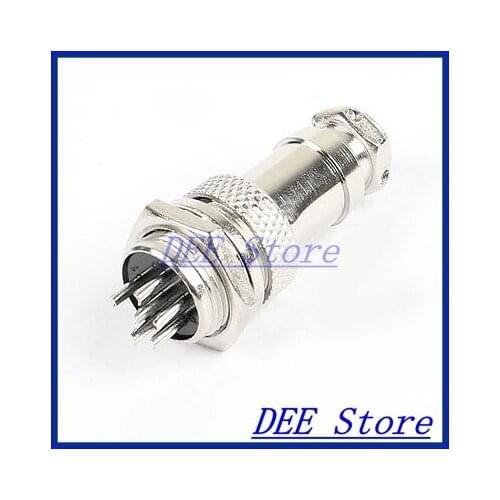 AC 200V 5A 1000V 6P 6 Pin Screw Aviation Connector Plug Joint