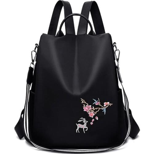 Женские черные рюкзаки AIZHIYI China At AliExpress