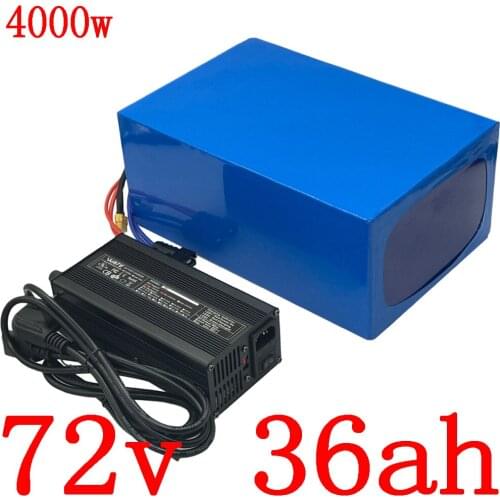 72V battery pack 72V 2000W 3000W 4000W electric scooter battery 72V lithium battery 72V electric bike battery with 5A charger