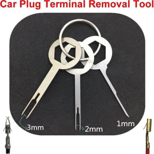 Auto Car Plug Circuit Board Wire Harness Terminal Extraction Pick Connector Crimp Pin Back Needle Remove Tool Set