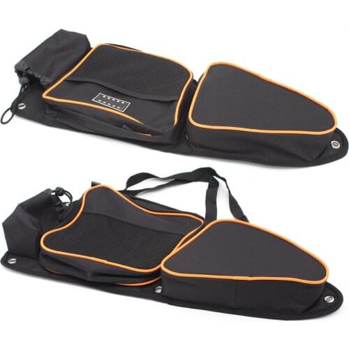 UTV Side Storage Door Bag Knee Protection Holder Storage Bag For Polaris RZR 900 XP/XP4 1000 Turbo 2014 2015 2016 2017 2018 2019