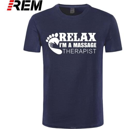 I Am A Massage Therapist Men T Shirt Summer New Fashion Short Sleeve O-Neck Cotton T-shirt Funny Mens Tops