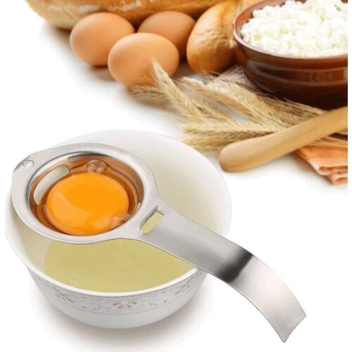 Egg Tools Egg Dividers Egg Yolk Separator Safe Practical Hand Egg Tools Kicthen Cooking Gadgets