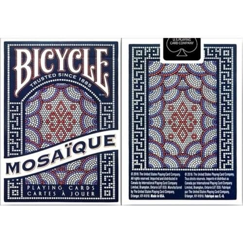 Bicycle Mosaique Playing Cards Poker Size Deck USPCC Limited Edition Magic Cards Magic Tricks Props for Magician
