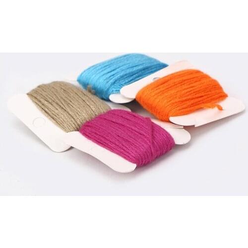 New 50CARDS 1CARD/8METER/COLOR Mix Color Cross Stitch Cotton Threads Sewing Set Craft Embroidery Threads Floss Kit DIY Sewing 4