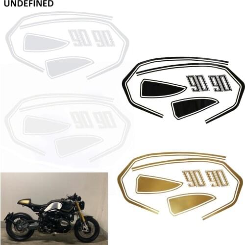 Motorcycle Tank Side Rear Storage Box Sticker Decorative Applique For BMW RnineT Pure 2014-2021 RnineT Racer Scrambler Urban G/S