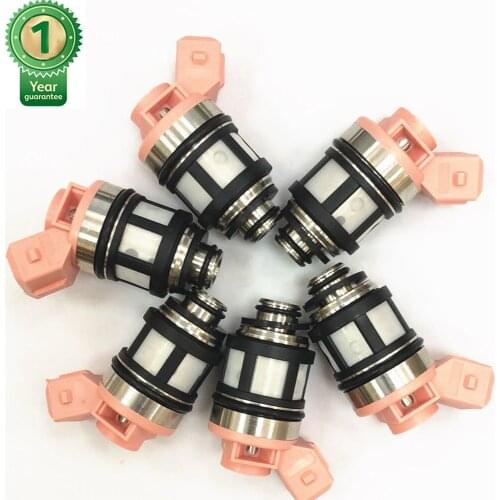 NEW FREE SHIPPING Set of 6 Fuel Injector 16600-88G10 JS20-1 For Nissan D21 Pathfinder Quest 3.0L 16600 88G10 1660088G10 JS201