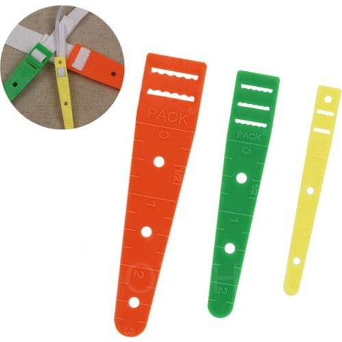 3 Sizes Assorted Plastic Elastic Glides Guides Threaders Wear Elastic Band Tool Band Rope DIY Clothing Sewing Accessories BB5814