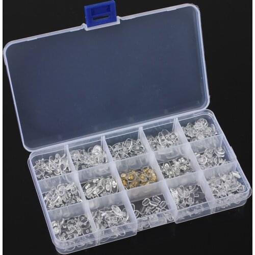 Silicone Practical Eyewear Transparent Fashion Sunglass Repair Tool Screw On Glasses Nose Pads Clear Kit Eyeglass Non Slip