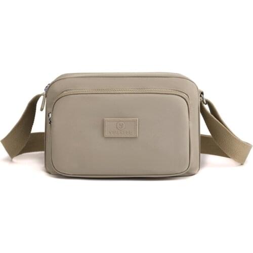 2021 Fashion Small woman handbag Summer New Female brand bag Waterproof nylon Women bag 3 layers Cross bags for women brands