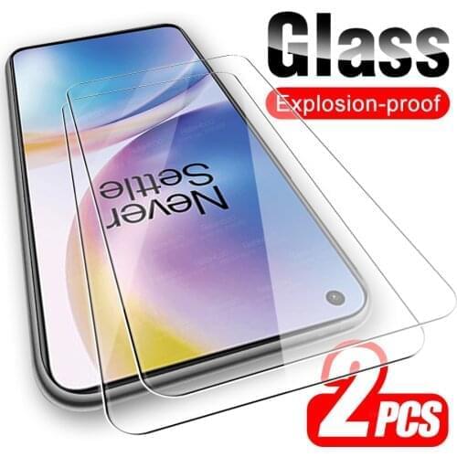 2Pcs Tempered Protector Glass For Oneplus Nord 2 5G On One Plus Nord2 Protective Phone Transparent HD Safety Screen Cover Film