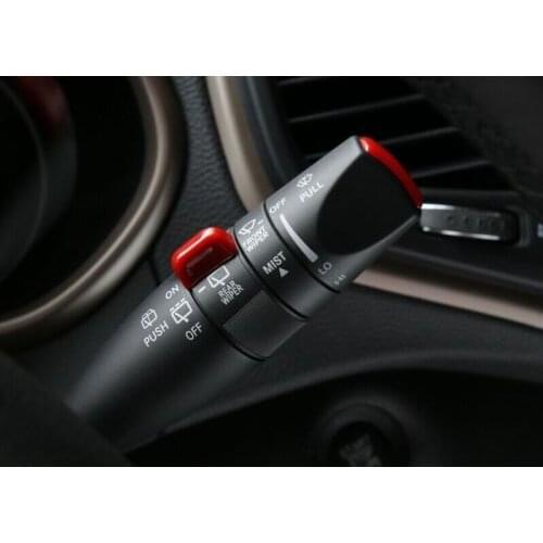 3pcs Car Steering Wheel Control lever Cover Trim Steering Wheel Shifter Decal Trim Fit For Jeep Cherokee 2014 2015 2016