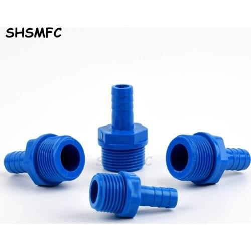 5-30Pcs 1/2'' 20mm PVC Pagoda Male Thread Connector Water Pipe Soft Hose Joint Garden Irrigation Water Pipe Connector Aquarium
